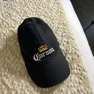 Corona Black Logo Hat Classic Design